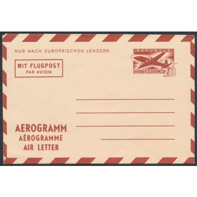 Aerogramm 1954