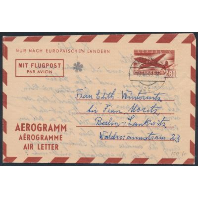 Aerogramm 1954