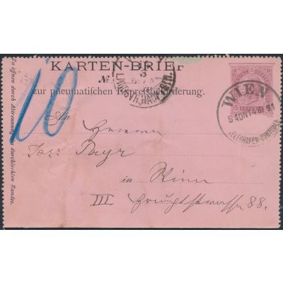 Rohrpost 1890