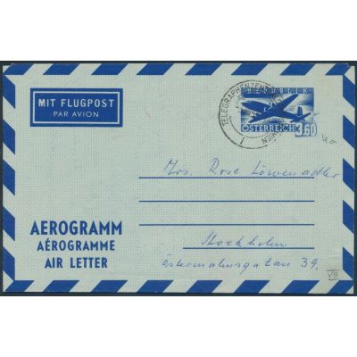 Aerogramm 1954