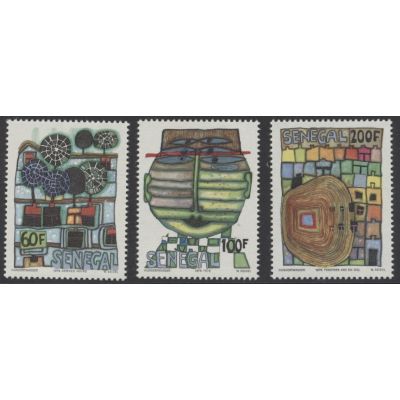 Mi 705-707 Hundertwasser