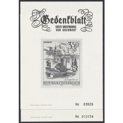 Gedenkblatt Oberwart