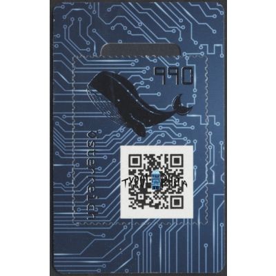 Los 1125, Crypto Stamp 3.0 blau/blue, 5-Digit