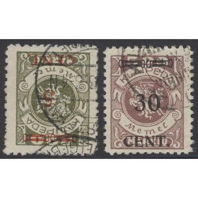 Memel, Mi 174-175