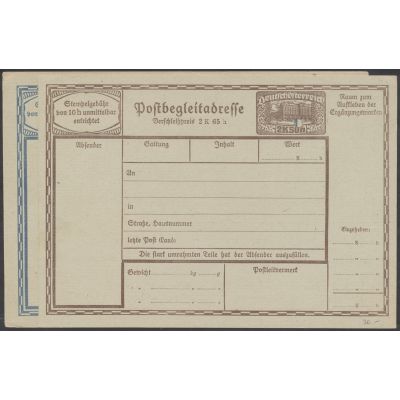 Postbegleitadresse