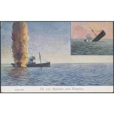 Torpedo-Explosion