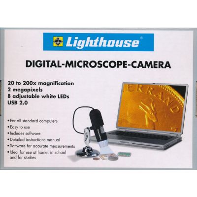 Leuchtturm USB-Digital Mikroskop