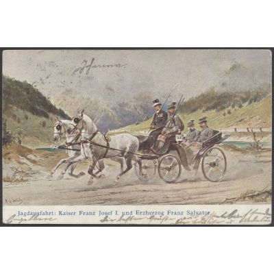 Jagdausflug Kaiser Franz Joseph