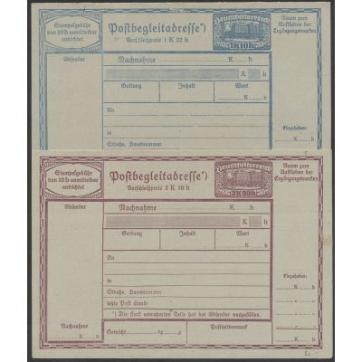 Nachnahme-Postbegleitadresse